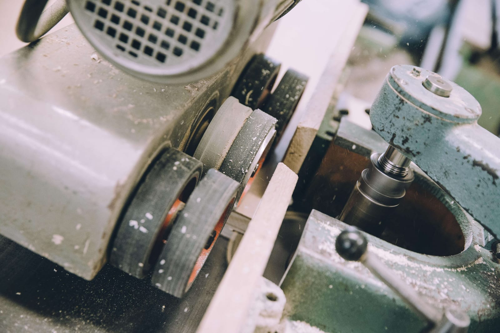 Workshop machinery detail